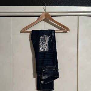 Good American Distressed Good Legs